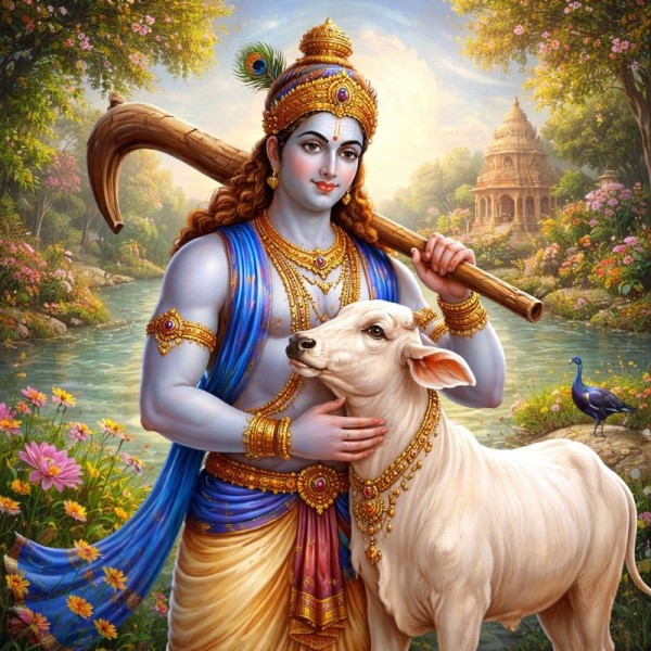 Balram in Vrindavan — Strength with Sensitivity